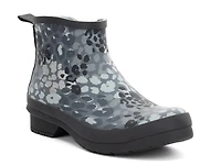 Leopard Print Waterproof Rain Boot - Women's