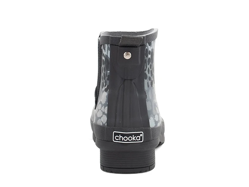 Leopard Print Waterproof Rain Boot - Women's