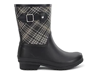 Blair Plaid Waterproof Rain Boot - Women's