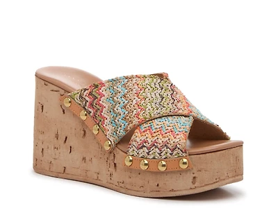 Capri Wedge Sandal