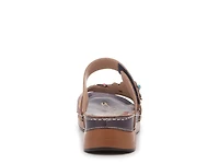 Hatzis Wedge Sandal