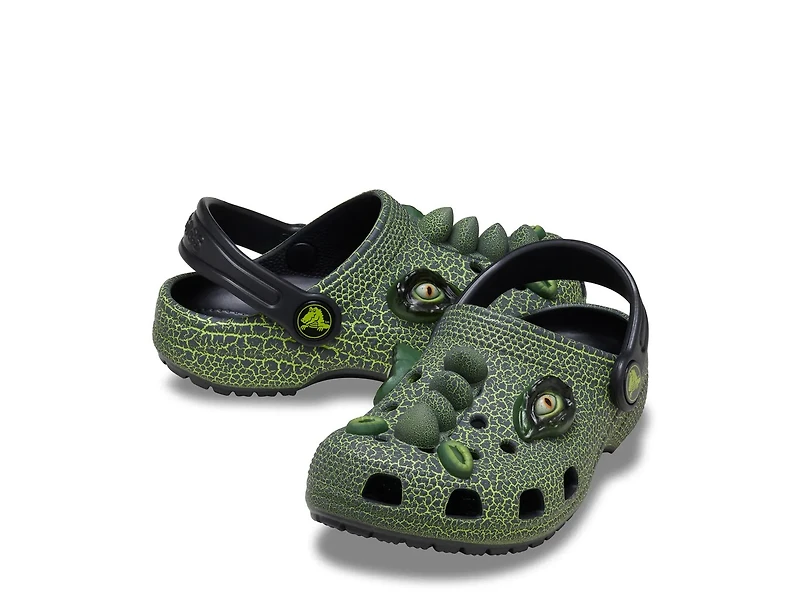 Classic I AM Scary Dino Clog - Kids'