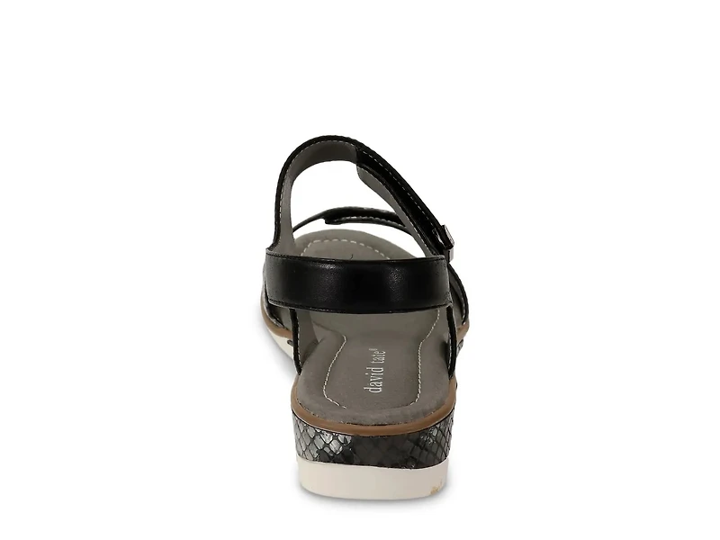 Civic Wedge Sandal