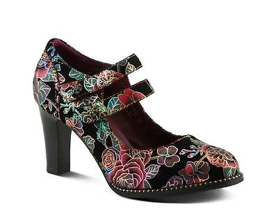 Showy Rose Mary Jane Pump