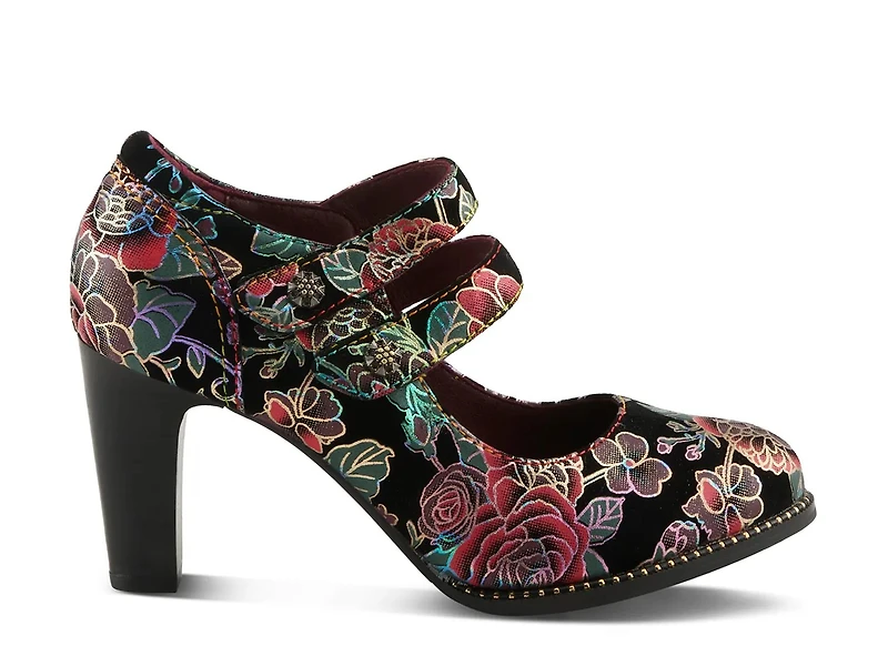 Showy Rose Mary Jane Pump
