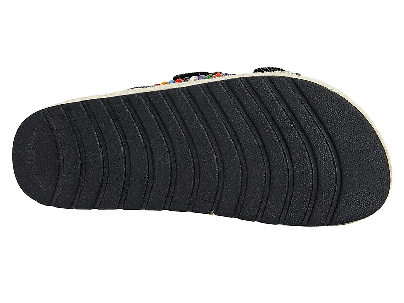 Kaylum Espadrille Platform Slide Sandal