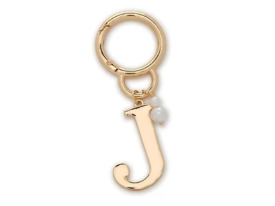 J Initial Bag Charm