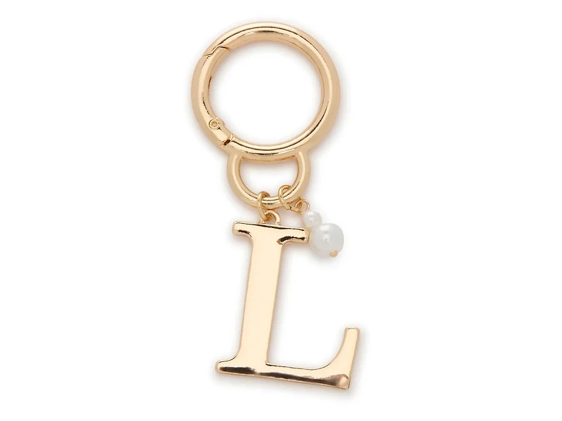 Initial Bag Charm