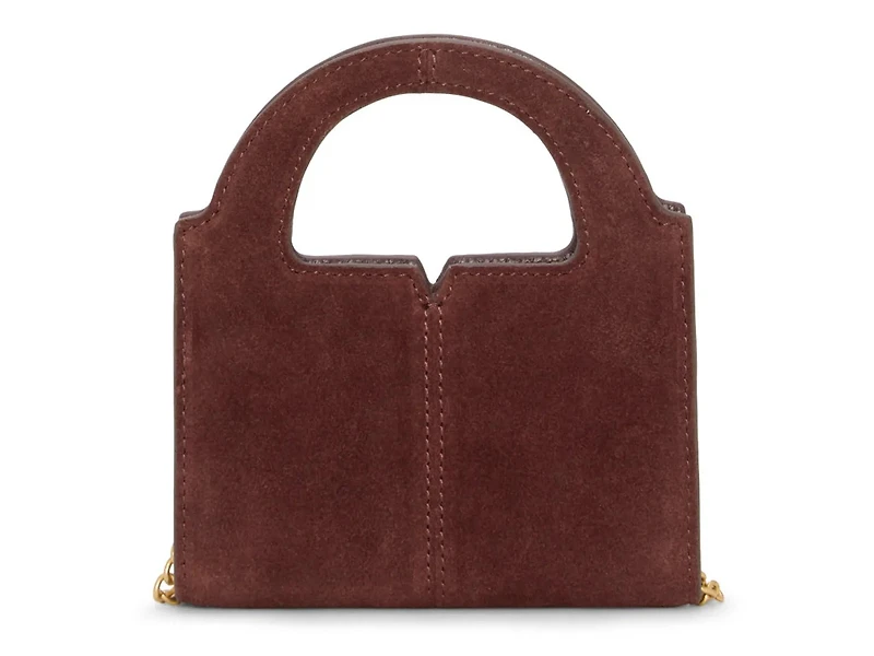 Aleah Suede Crossbody Wallet