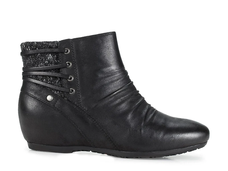 Peanut Wedge Bootie