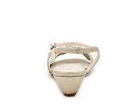 Rose Wedge Sandal