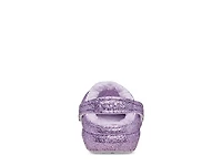 Classic Lined Chunky Glitter Clog - Kids'
