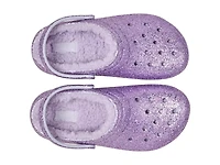 Classic Lined Chunky Glitter Clog - Kids'