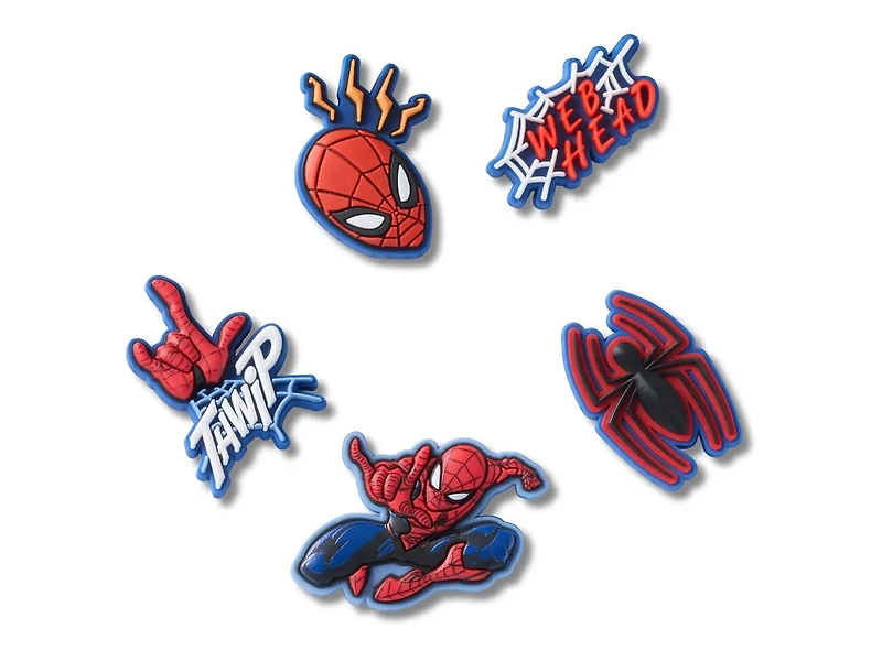 Marvel Spider-Man Jibbitz Set - 5 Pack