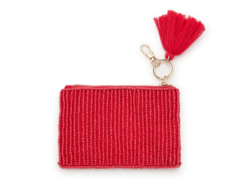 Ho Ho Ho Beaded Coin Purse