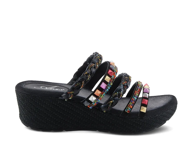 Shinychic Wedge Sandal