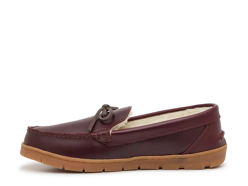 Leather 1-Eye Slipper - Men's