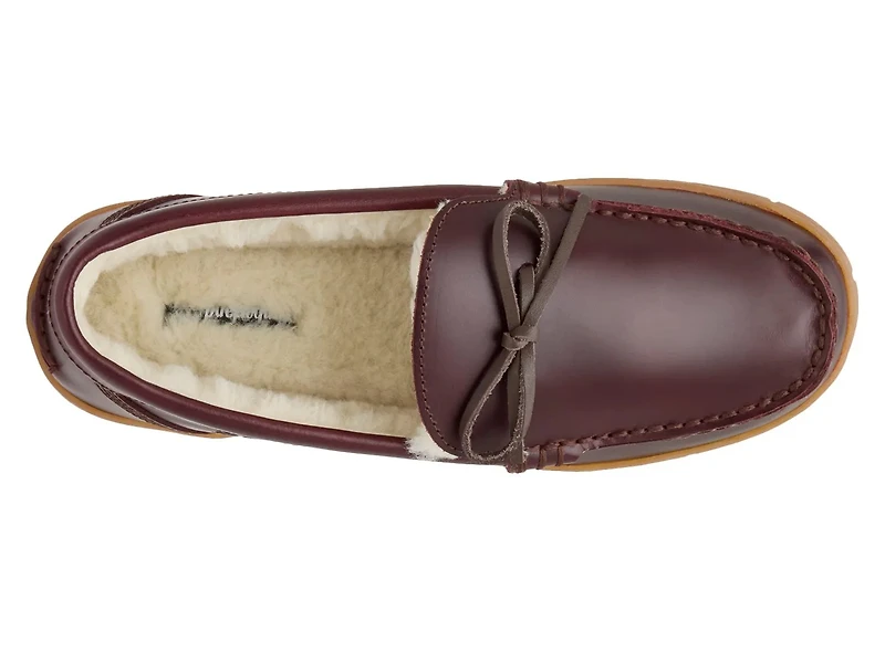 Leather 1-Eye Slipper - Men's