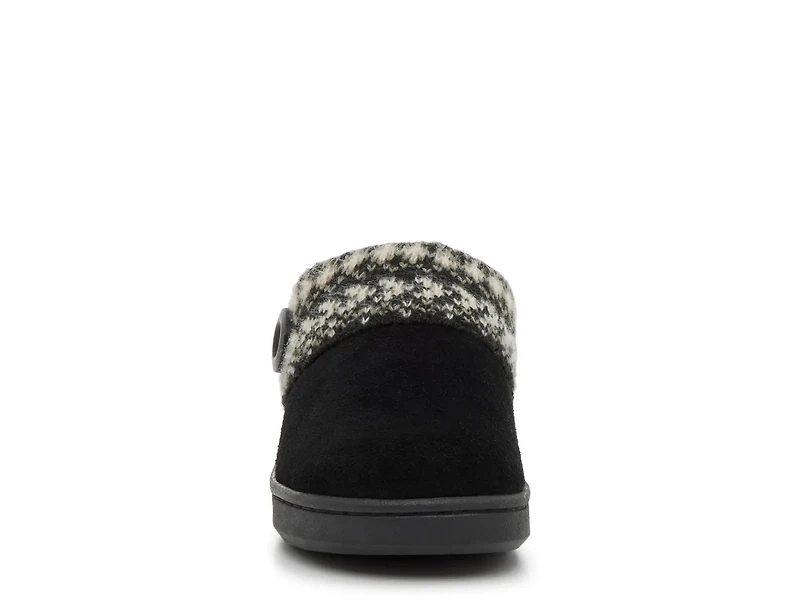 Fair Isle Sweater Clog