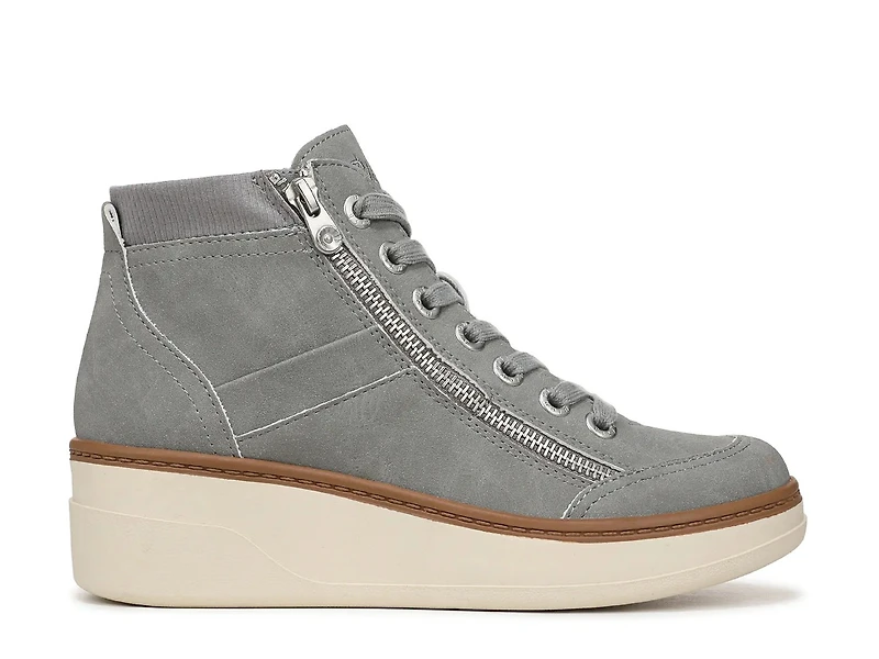 Camden High-Top Sneaker - Women'sTextile upper Lace-up closure Outside zipper Round toe Textile lining Foam footbed 1" platform, 2" wedge heel Synthetic sole Imported