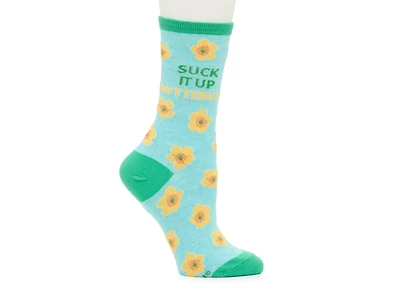 Suck It Up Buttercup Women's Crew Socks