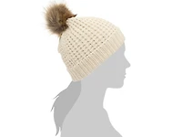 Waffle Chenille Pom Beanie