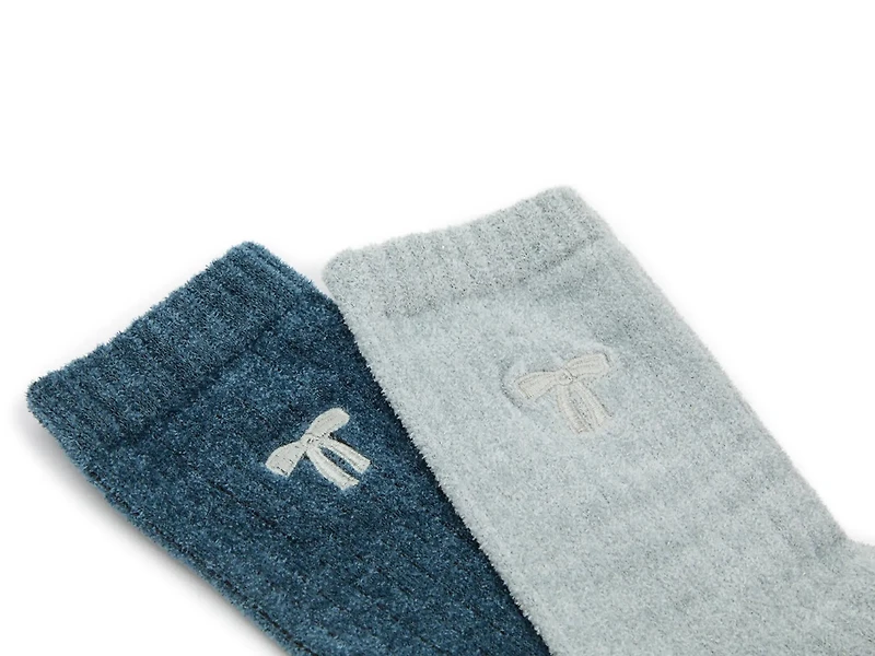 Embroidered Women's Crew Socks