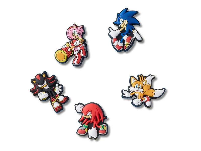 Sonic the Hedgehog Jibbitz Set - 5 Pack