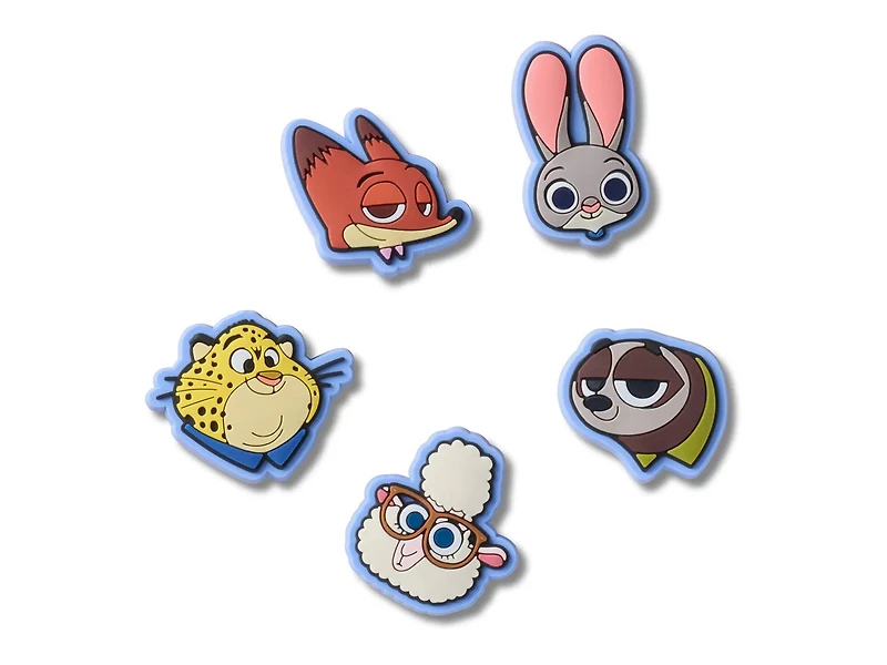Zootopia 2 Jibbitz Set - 5 Pack