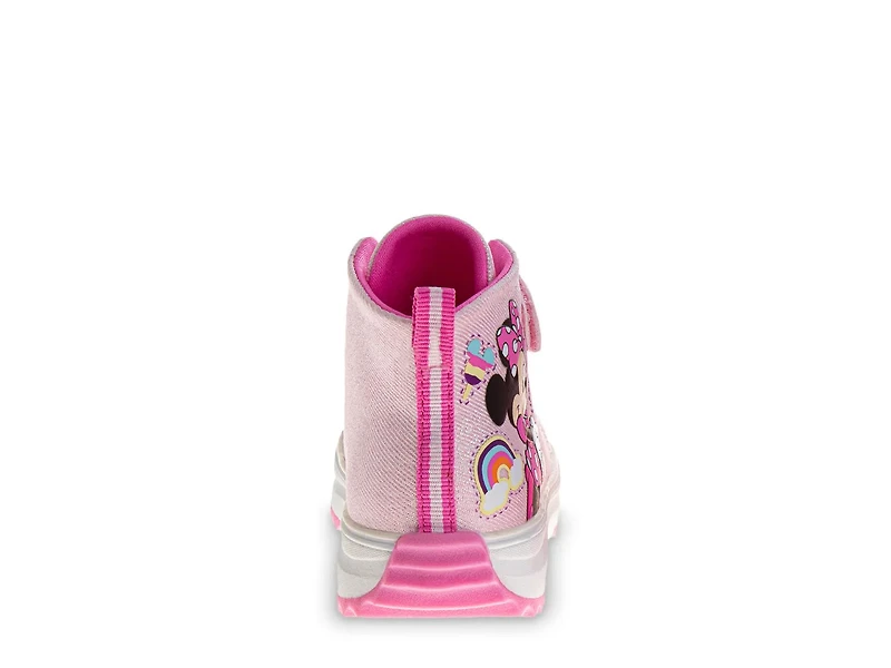 Minnie Mouse High-Top Sneaker - Kids'