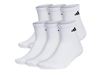 Athletic Cushioned Men's Quarter Ankle Socks