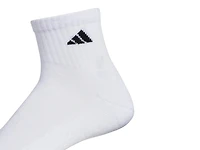 Athletic Cushioned Men's Quarter Ankle Socks