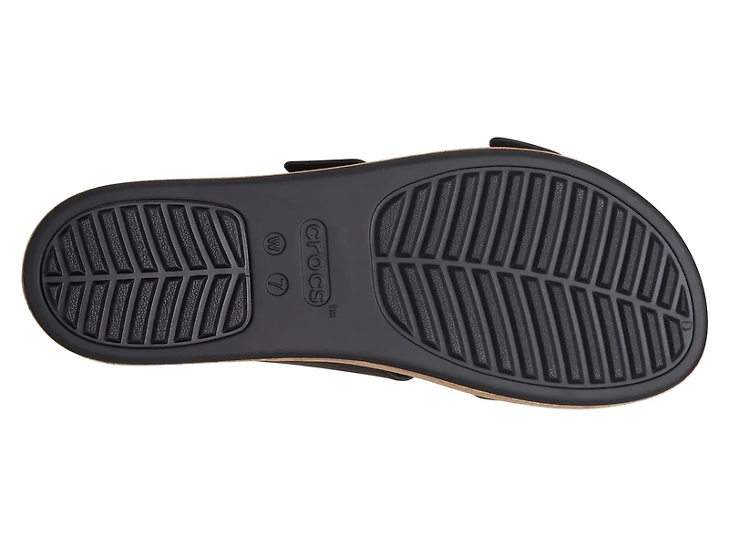 Brooklyn Cork Buckle Wedge Sandal