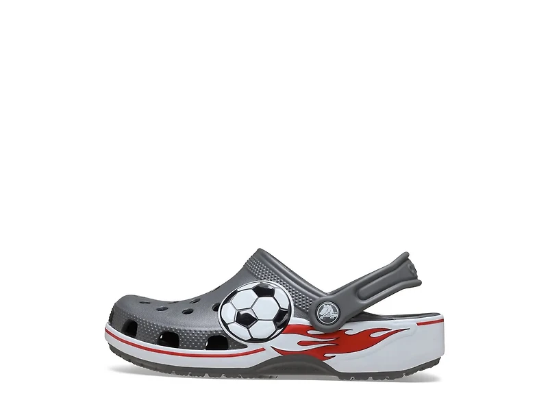 Classic Soccer Band Clog - Kids'