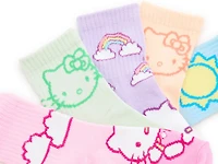 Hello Kitty Kids' Crew Socks - 5 Pack
