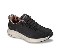 Hands Free Slip-ins Contour Foam Cozy Fit Leopard Dream Sneaker