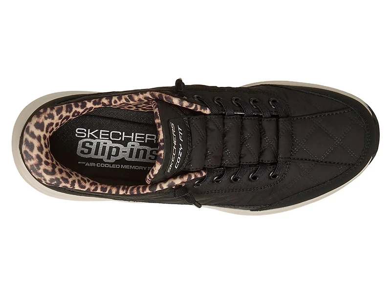 Hands Free Slip-ins Contour Foam Cozy Fit Leopard Dream Sneaker