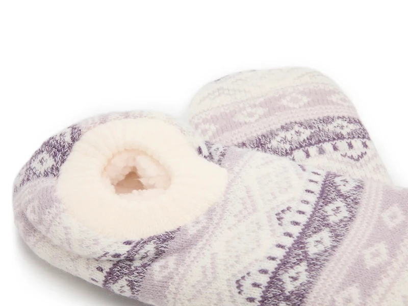 Geo Print Women's Slipper Socks