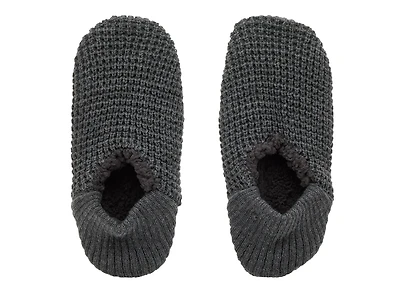 Knit Boot Men's Slipper Socks