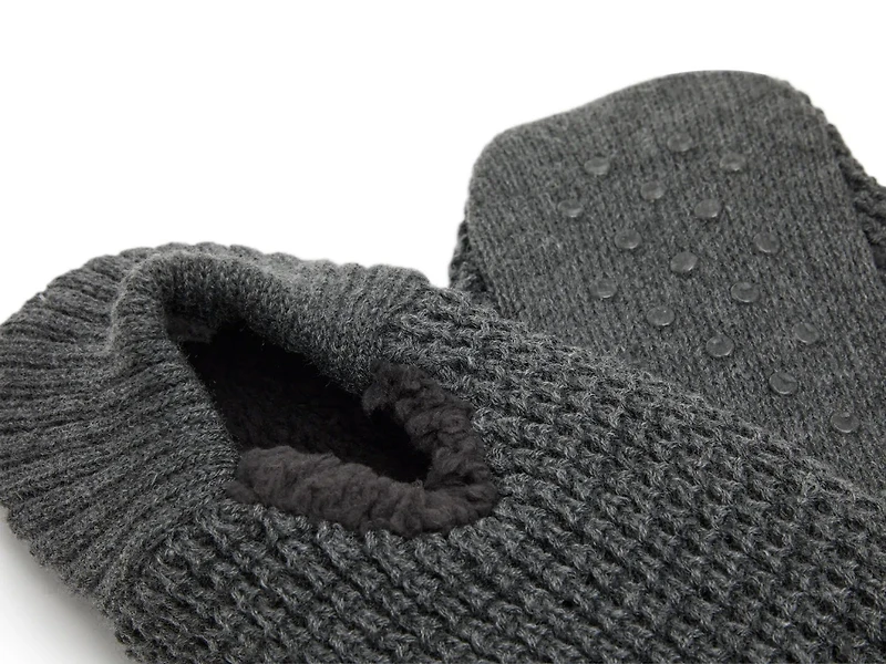 Knit Boot Men's Slipper Socks