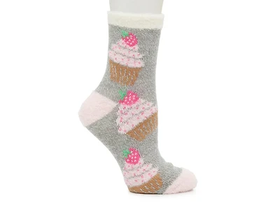 Cozy Lodge Cupcake Women's Crew Socks