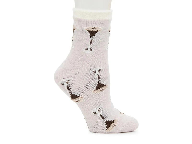 Cozy Lodge Espresso Martini Women's Crew Socks