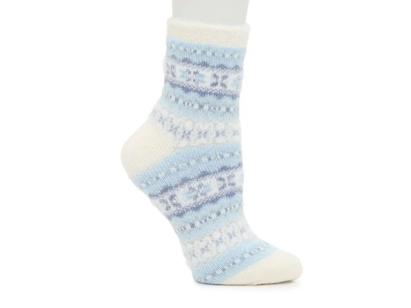Cozy Lodge Popcorn Boucle Women's Crew Socks