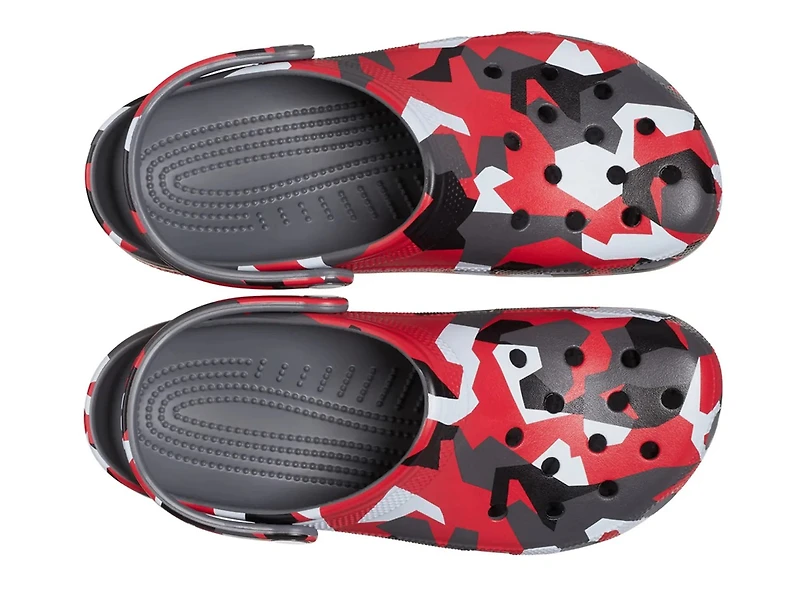 Geo Camo Clog - Men's