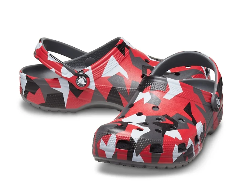 Geo Camo Clog - Men's