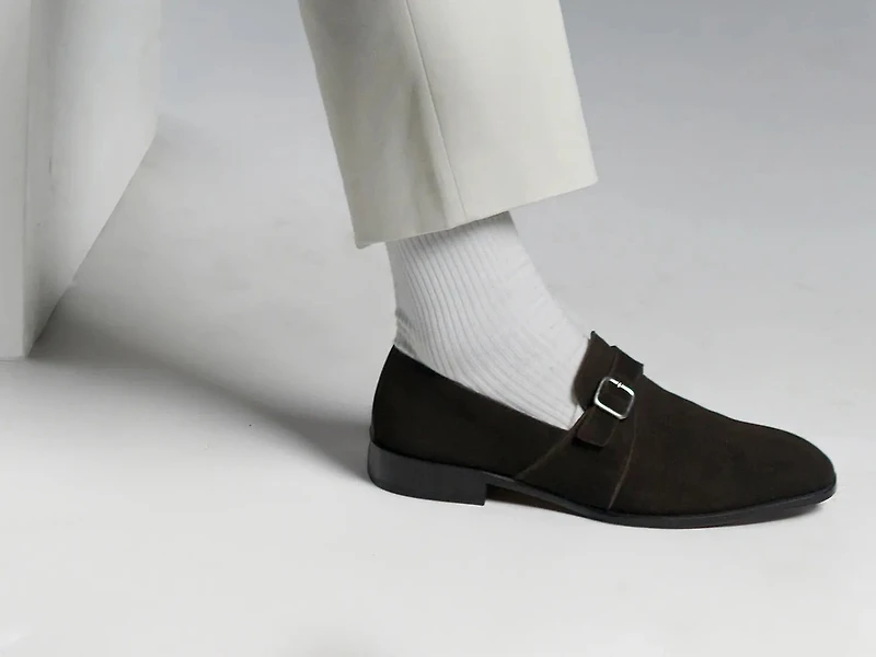Dunhill Monk Strap Slip-On