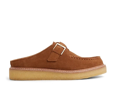 Captain's Oxford Crepe Mule