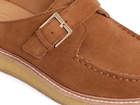 Captain's Oxford Crepe Mule