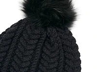Chunky Knit Pom Beanie