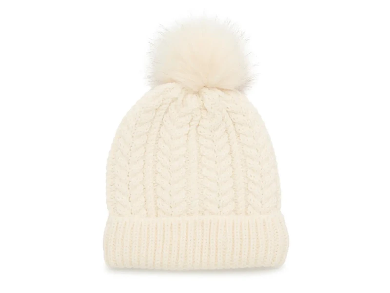 Chunky Knit Pom Beanie